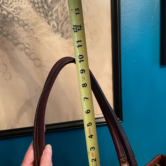 Fossil chocolate brown leather tote - Picture 16 of 16